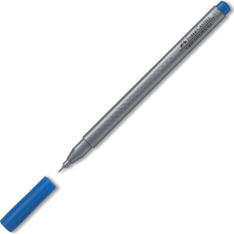 Μαρκαδόρος γραφής FABER CASTELL Grip Finepen 0.4mm Μπλε (Μπλε)